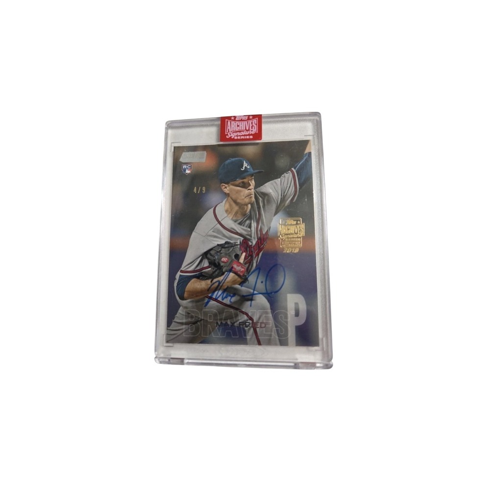 MAX FRIED 2019 Topps Archives Signature Series ('18 Stadium Club RC!) #4/9